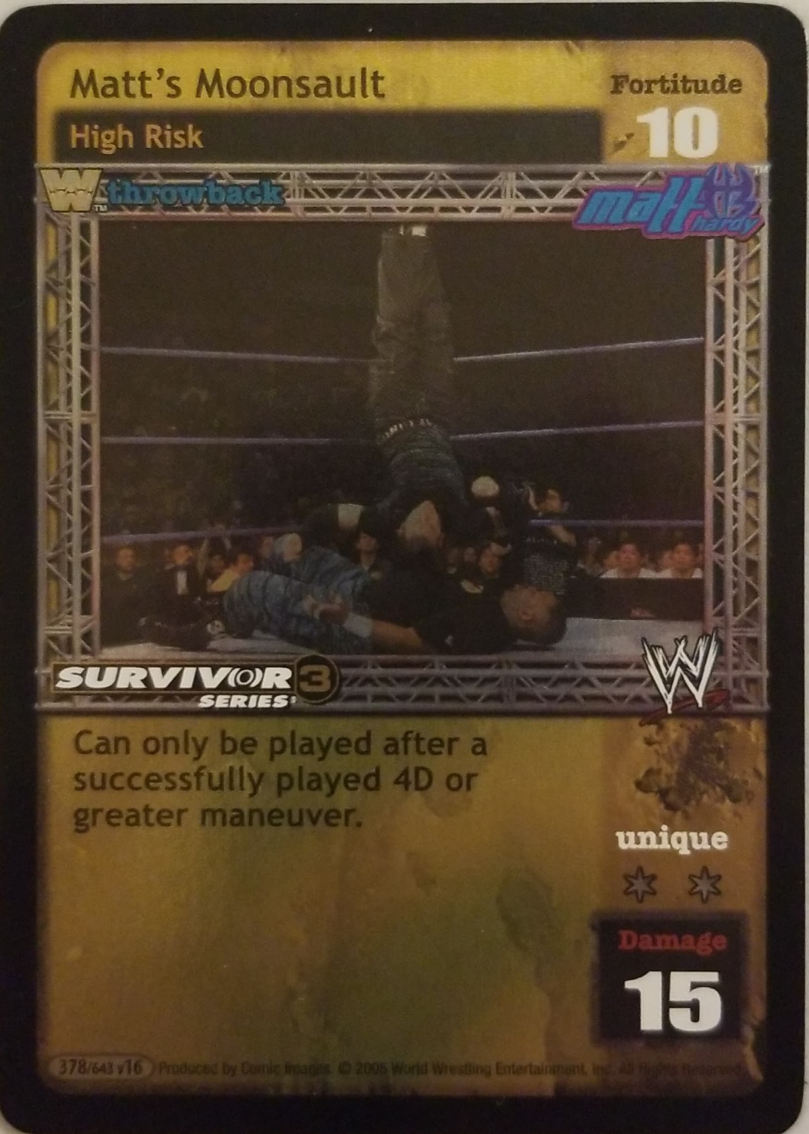 Matts Moonsault THROWBACK
